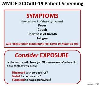 WMC COVID Questions